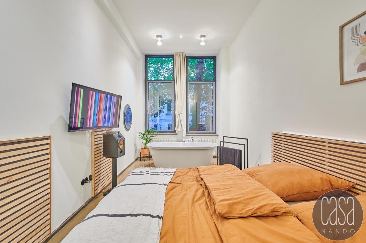 Casanando Premium Suites - Hifi Lofts In Ruhiger Zoo - Und Citylage Leipzig Eksteriør bilde