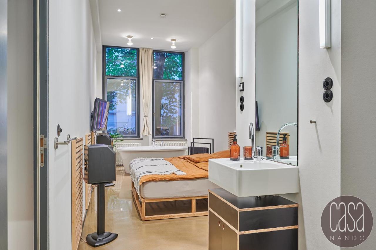 Casanando Premium Suites - Hifi Lofts In Ruhiger Zoo - Und Citylage Leipzig Eksteriør bilde