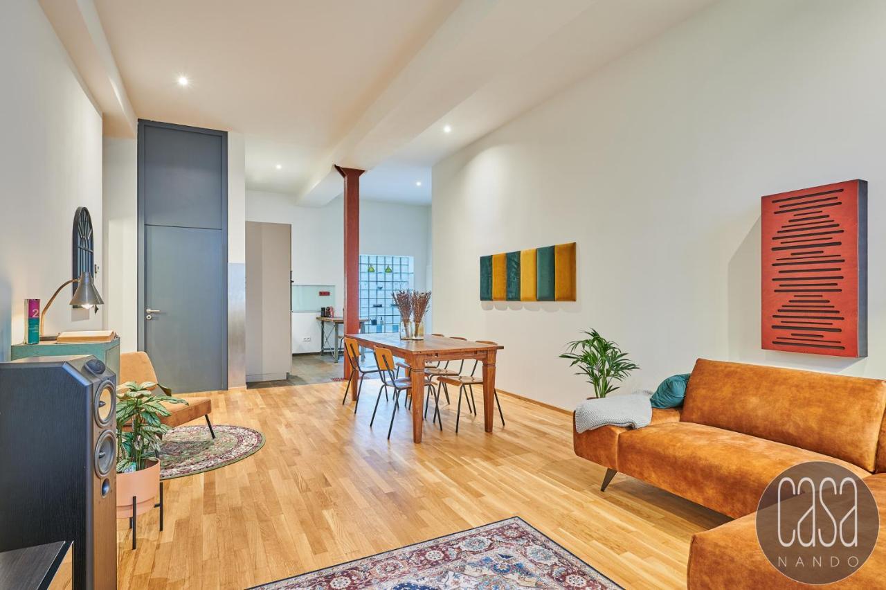 Casanando Premium Suites - Hifi Lofts In Ruhiger Zoo - Und Citylage Leipzig Eksteriør bilde